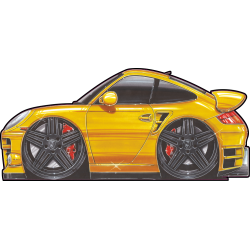 Autocollant 1917-Porsche-911