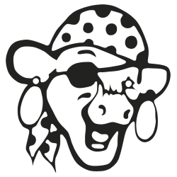 vache pirate