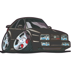 Autocollant 1935-Corrado Black