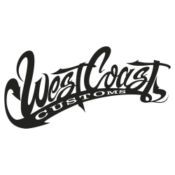 Sticker West Coast Customs