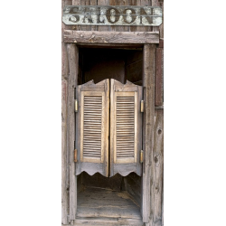 Sticker Porte Saloon