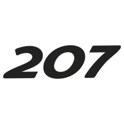 Stickers 207 peugeot