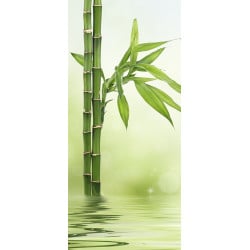 Sticker Porte Bambou