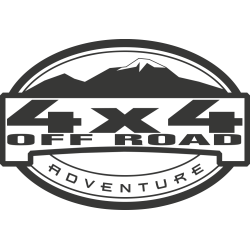 Sticker Deco 4x4 Off Road