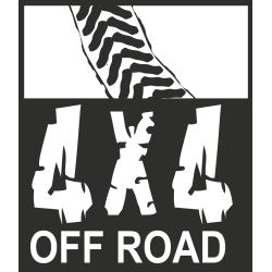 Sticker 4x4 Off Road