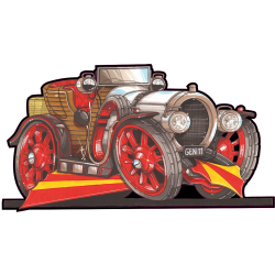 Autocollant 2090-Chitty Bang