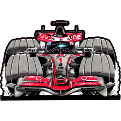 Autocollant F1_McLaren_Alonso