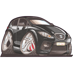 Autocollant 2141-Seat-Leon-Cupra