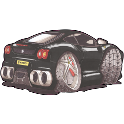 Autocollant 2378-Ferrari-F40