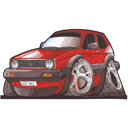 Autocollant 2419 Golf MK1