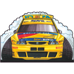 Autocollant 250-Seat-Ibiza-Rally