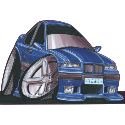 Autocollant 293-M3 E36