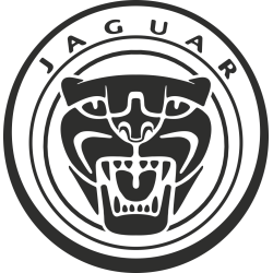 Sticker Jaguar Tête