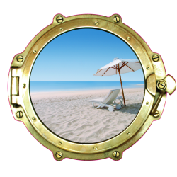 Sticker Trompe Oeil Hublot