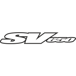 Sticker SUZUKI SV650