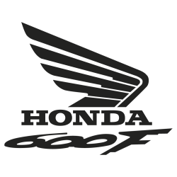 Stickers HONDA 600F DROIT