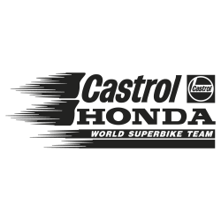 Sticker HONDA_CASTROL_DROITE