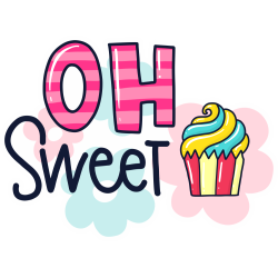 Autocollant Oh Sweet