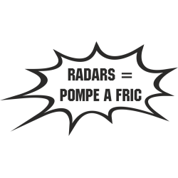 Sticker Humour Radar