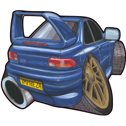 Autocollant 442-Impreza-22b