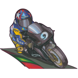 Autocollant 467-aprilla-williams