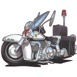 Autocollant 497-harley