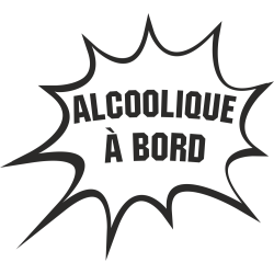 Sticker Humour Alcoolique