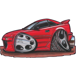 Autocollant 502-Toyota-MR2