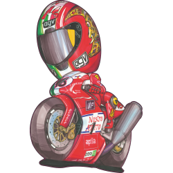 Autocollant 512-Aprilla-rossi