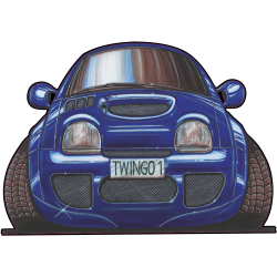 Autocollant 513-Renault Twingo
