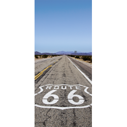 Sticker Porte Route 66