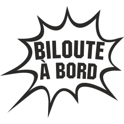 Sticker Humour Biloute