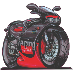 Autocollant 569-Aprilla-250RS