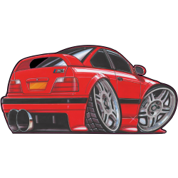 Autocollant 577-M3 E36