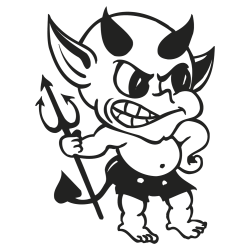 Stickers diable