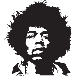 Stickers Jimi Hendrix