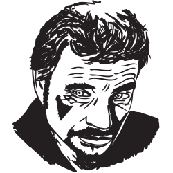 Stickers Johnny Hallyday