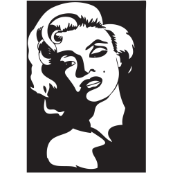 Stickers Marilyn Monroe 1