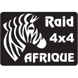 Sticker Raid 4x4 Afrique