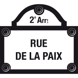 Sticker Rue de la paix