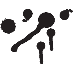 Stickers muraux Design Taches 3