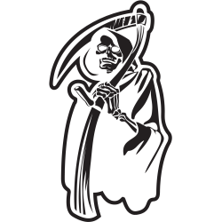 Sticker Tête de Mort