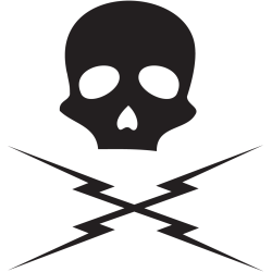 Sticker Tête de Mort 1