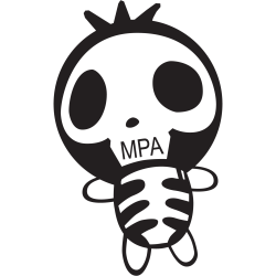 Sticker Tête de Mort 2