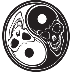 Sticker Tête de Mort 9