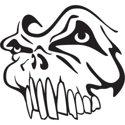 Sticker Tête de Mort 10