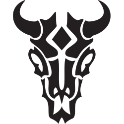 Sticker Tête de Mort 11