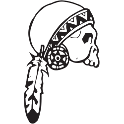 Sticker Tête de Mort 15