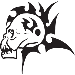 Sticker Tête de Mort 28