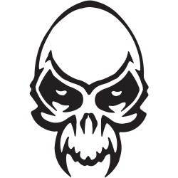 Sticker Tête de Mort 29